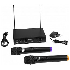 OMNITRONIC VHF-102 Mikrofon bezprzewodowy 212.35/200.10MHz 1/5