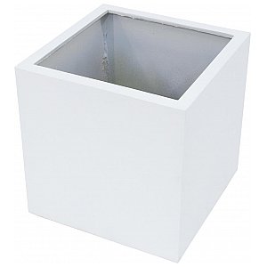 Europalms LEICHTSIN BOX-50, shiny-white, Doniczka 1/3
