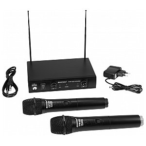 OMNITRONIC VHF-102 Mikrofon bezprzewodowy 209.80/205.75MHz 1/5