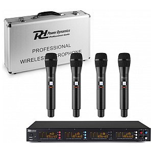 Zestaw mikrofonów bezprzewodowych Power Dynamics PD504H 1/9