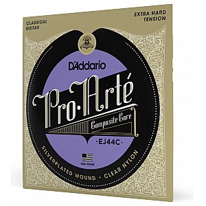 D'Addario EJ44C Pro-Arte Composite Struny do gitary klasycznej, Extra-Hard Tension 1/3