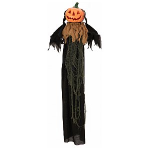 EUROPALMS Halloweenowa figurka z głową dyni, animowana 115cm 1/3