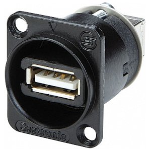 Seetronic Adapter przelotowy obudowa USB 1/1