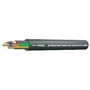 Proel HPC501 Kabel phono-feed 2x0,35mm2 + 3x1,5mm2 - 1mb 1/1
