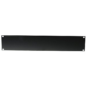 OMNITRONIC Panel rack 19" Z-19U-shaped steel black 2U 1/1