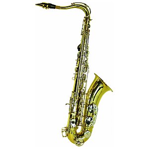 Dimavery SP-40 Bb saksofon tenorowy, gold 1/3