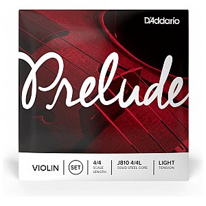 D'Addario Prelude Violin Zestaw strun do skrzypiec 4/4 Light Tension 1/3