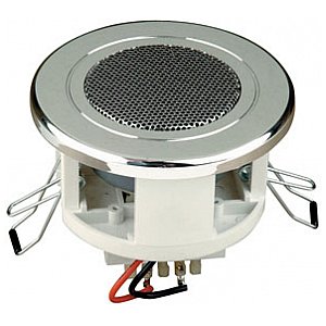 Adastra Compact ceiling speaker, 100V line, chrome, głośnik sufitowy 1/4