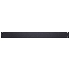 Adam Hall 19" Parts 87221 - Panel z otworami do szafy rack w kształcie litery U, 19’’, 1U, aluminium 1/2