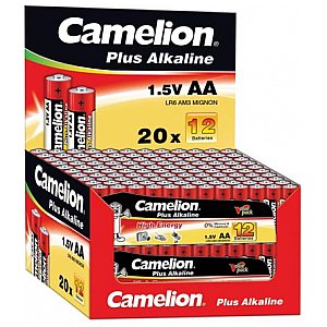 Camelion DISPLAY BOX (20 x 12 pcs) ALKALINE AA / LR6 1.5V-2800mAh 1/1