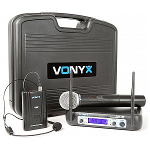 Bezprzewodowy zestaw mikrofonowy Vonyx WM512C 1/7
