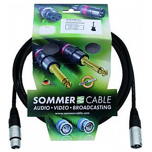 SOMMER XX-30 Kabel mikrofonowy XLR m/f 3m 1/4