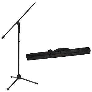 OMNITRONIC Set Microphone Tripod MS-2A with Boom bk + Bag 1/1