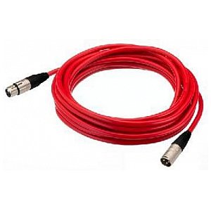 Monacor MECN-1000/RT, kabel xlr NEUTRIK czerwony 10m 1/2