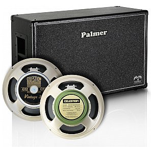 Palmer MI CAB 212 V30 GBK - Guitar Cabinet 2 x 12" 1/5