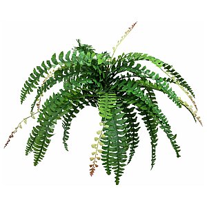 Europalms Boston fern with flower, green, 85cm,  Sztuczna roślina 1/2