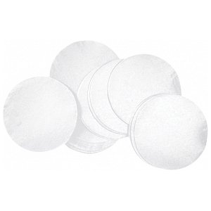 TCM FX Wolno opadające konfetti Kółka 55x55mm, white, 1kg 1/1