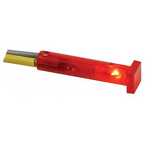 Seder Lampka tablicowa sterownicza, kontrolka SQUARE 7 x 7mm PANEL CONTROL LAMP 24V RED 1/2