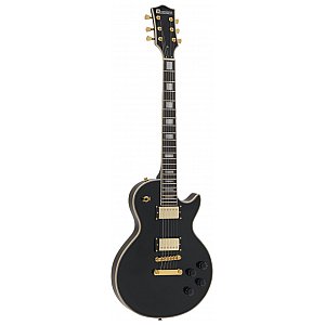 DIMAVERY LP-530 E-Guitar, black/gold Gitara elektryczna w stylu Les Paul 1/5