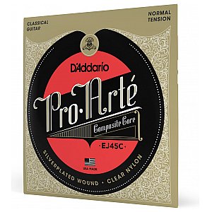 D'Addario EJ45C Pro-Arte Composite Struny do gitary klasycznej, Normal Tension 1/3