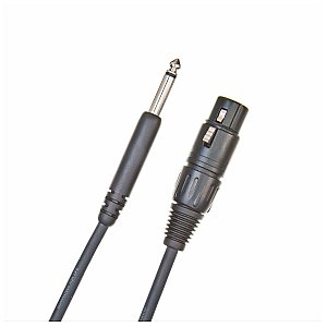D'Addario Classic Series Unbalanced Kabel mikrofonowy XLR-to-1/4-inch 25 ft / 7,6m 1/1