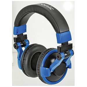Citronic HP750PRO Superbass Monitor Headphone - Blue, słuchawki DJ 1/2