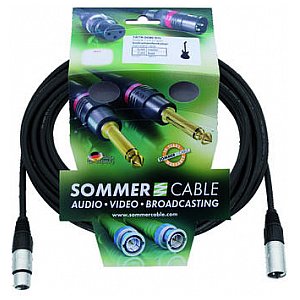 SOMMER XX-100 Kabel mikrofonowy XLR m/f 10m 1/4