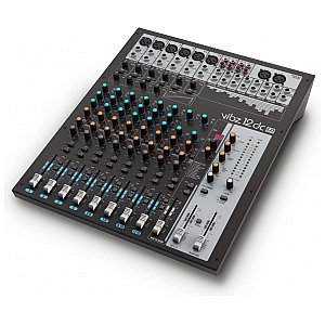 LD Systems VIBZ 12 DC - mikser audio, 12 channel Mixing Console with DFX and Compressor 1/5