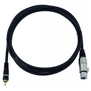 Omnitronic Cable CXF-20 RCA to XLR (f), 2m, black 1/3