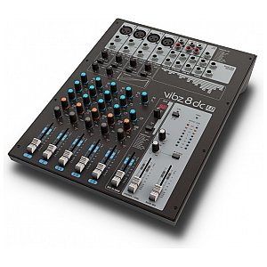 LD Systems VIBZ 8 DC - mikser audio, 8 channel Mixing Console with DFX and Compressor 1/5