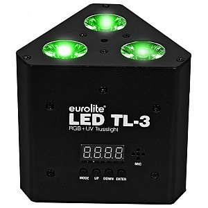 EUROLITE LED TL-3 RGB+UV Trusslight Oświetlenie do kratownic scenicznych 1/5