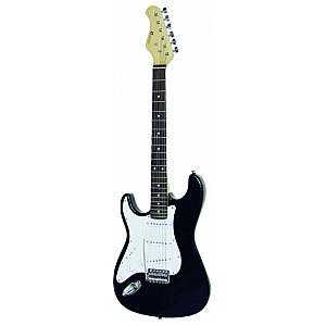 Dimavery ST-203 E-Guitar LH, czarna gitara elektryczna leworęczna 1/3