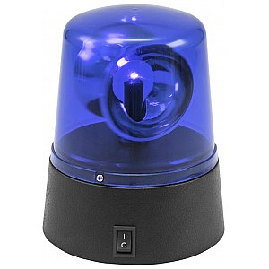 Kogut policyjny EUROLITE LED Mini Police Beacon blue USB/Battery 1/2