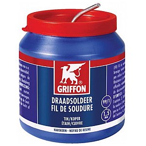 GRIFFON - drut do lutowania SOLDER WIRE - TIN/COPPER - 99/1 1/1