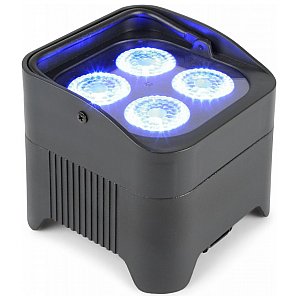 BeamZ BBP94 Oświetlacz Bateryjny LED Uplight Par 4x10W RGBWA-UV 1/9
