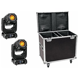 EUROLITE Zestaw oświetlenia scenicznego 2x LED TMH-S200 + Case 1/1