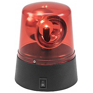 Kogut policyjny EUROLITE LED Mini Police Beacon red USB/Battery 1/2
