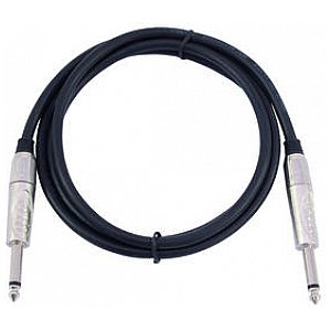 Omnitronic Cable KR-10 6,3 plug/6,3 plug 1m mono 1/3
