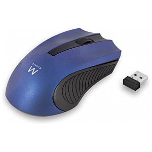 EWENT - Bezprzewodowa mysz optyczna - USB nano - blue - 1000 dpi 1/1