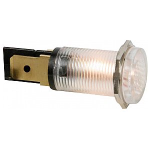 Seder Lampka tablicowa sterownicza, kontrolka ROUND 14mm PANEL CONTROL LAMP 220V CLEAR 1/2