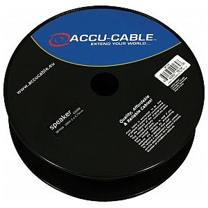 Accu Cable AC-SC2-0,75 / 100R Kabel głośnikowy 2x0,75mm szpula, krążek 100m 1/1