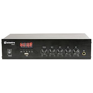 Wzmacniacz mocy Adastra DM40 Digital 100V Mixer-Amp 40W 1/3