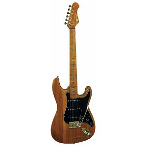 Dimavery ST-303 E-Guitar, amber, gitara elektryczna 1/1