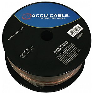 Accu Cable AC-SC2-1,5 / 100R Kabel głośnikowy 2x1,5mm szpula, krążek 100m 1/1