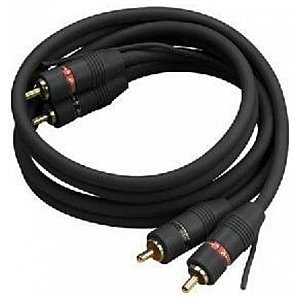 Kable połączeniowe audio, stereo Monacor CarPower AC-500/SW 1/1