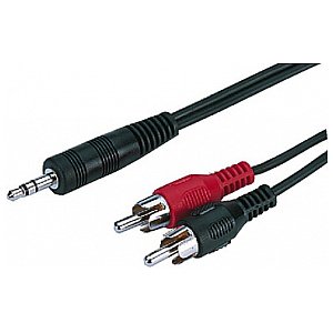 Monacor ACA-1635, kable połączeniowe audio 1,2m 1/1