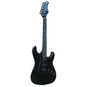 Dimavery ST-203 E-Guitar, gothic-black, gitara elektryczna 1/2