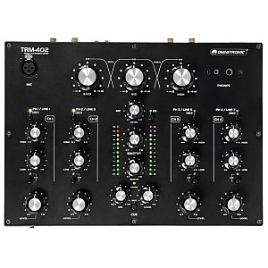 OMNITRONIC TRM-402 4-Channel Rotary Mixer 1/5