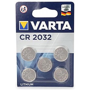 VARTA 5 x BATERIA LITOWA CR2032 3,0 V - 230 mAh 1/1
