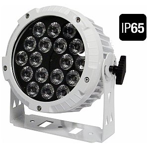 FOS Par 18x10WPRO IP65 Pearl Zewnętrzny reflektor PAR LED RGBW w białej obudowie 1/4